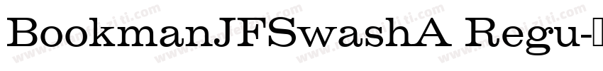 BookmanJFSwashA Regu字体转换